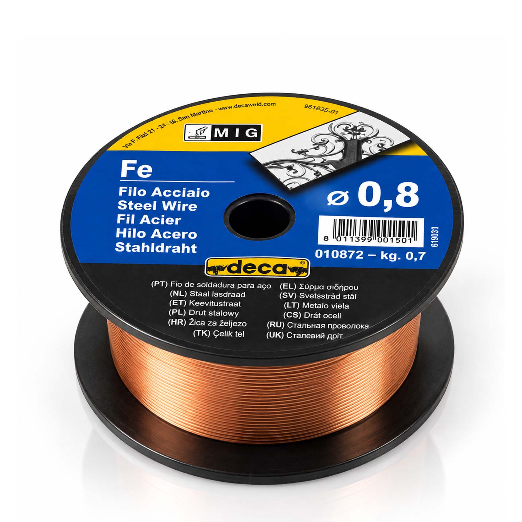 DECA WELDING WIRE 8011399001501