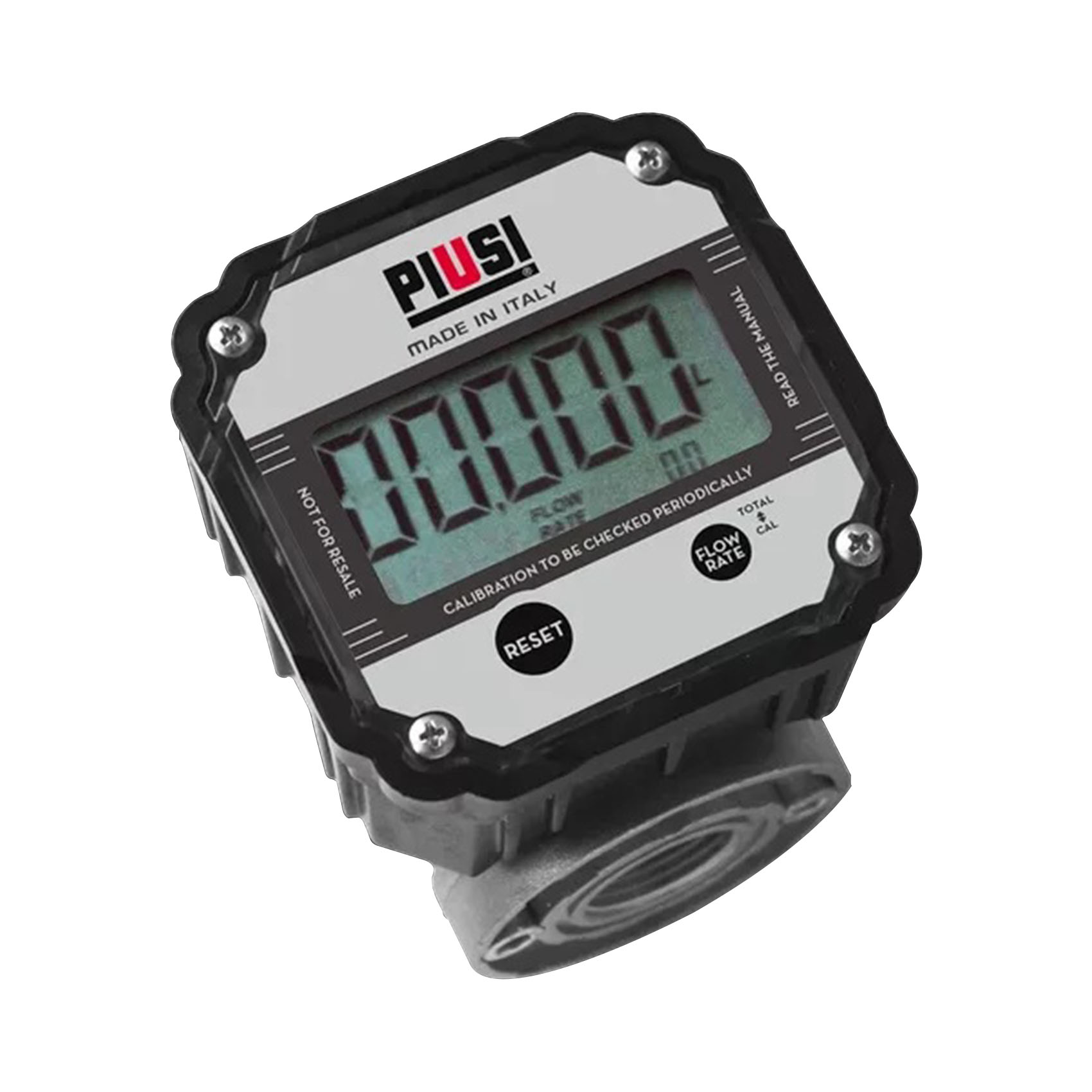 PIUSI 1" BSP DIESEL DIGITAL FLOW METER K600 F00491000 | FUEL METER COUNTER GAUGE | 30 BAR | 10-100 L/MIN | DIESEL - HVO- XTL | MADE IN ITALY